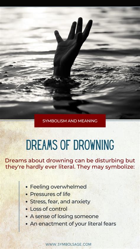 Surviving a Traumatic Event: The Symbolism of Drowning and Unconsciousness in Dreams